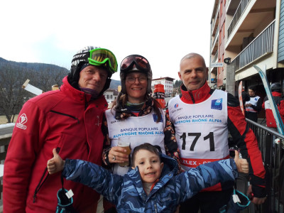 Esteban est fier de sa maman !