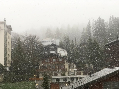 Hier soir 19h, après avoir passé la journée à chanter, enfin ça commence à blanchir. Il était temps.