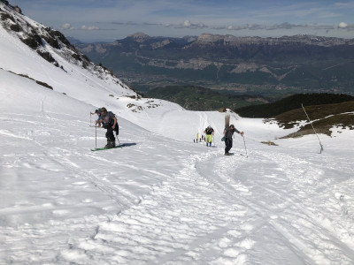Et les paysages, ils sont comment par là-bas ?<br />J'sais pas, je vérifiais que mes chaussures étaient bien fermées.