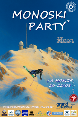 Monoski Party, l’évènement givré de La Mongie ツ