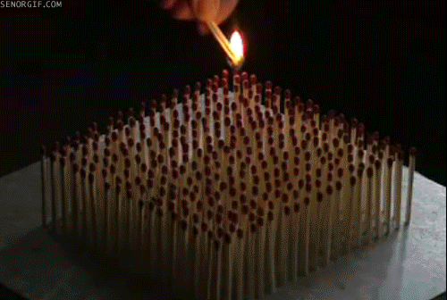 mon gateau d'anniversaire in OCiBi Spirit ;)