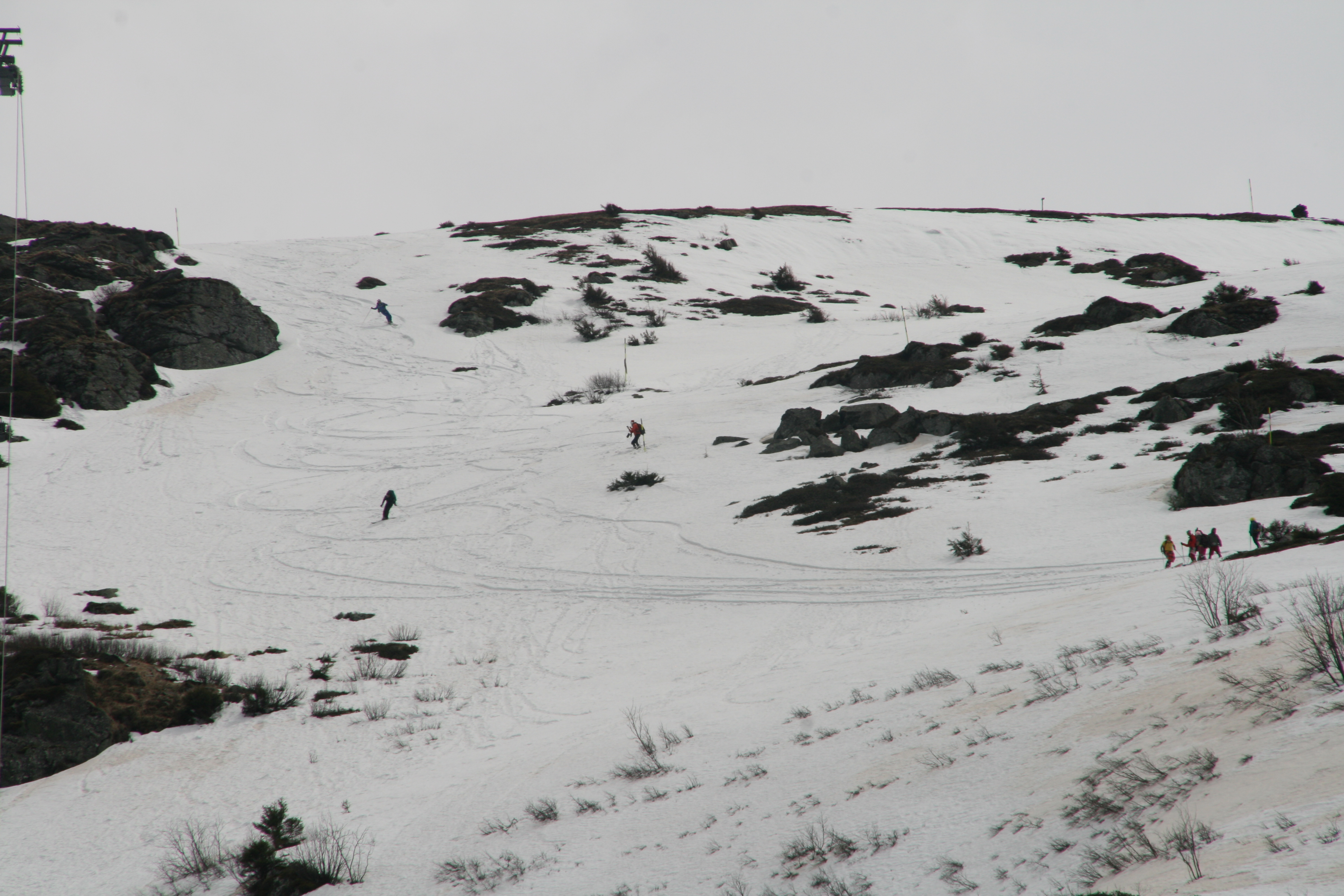 le mur du haut