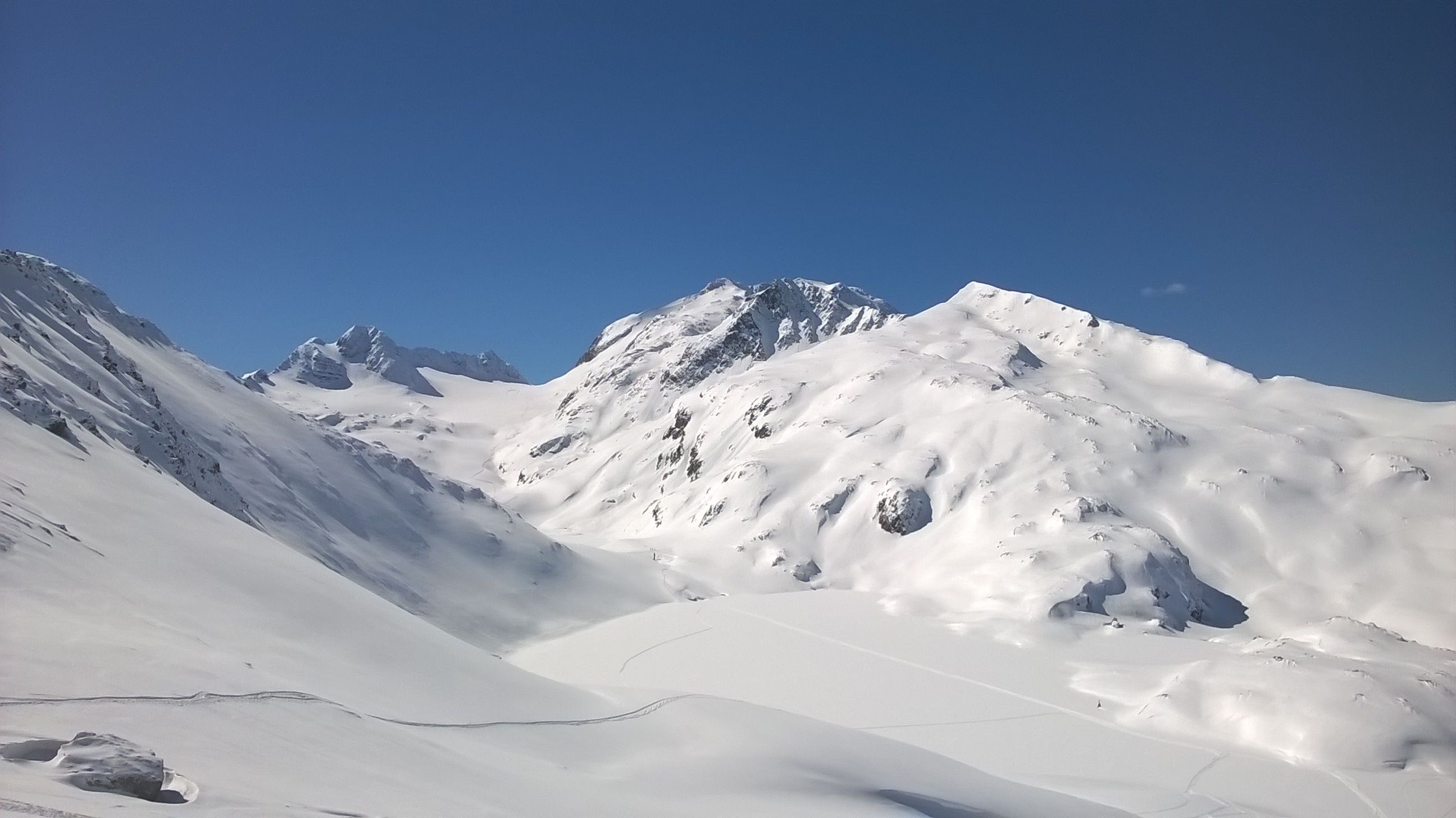 glacier de st so en haut et pic de l ètendard