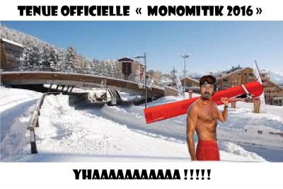 Indémodable monoskieur dont on taira le nom... à ne pas diffuser !  ma femme a eu un orgasme en le voyant  ツ