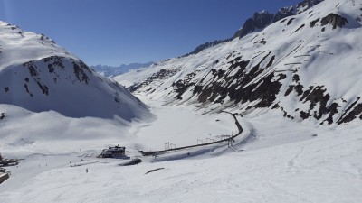 Col obéralp  train du retour à 16h45